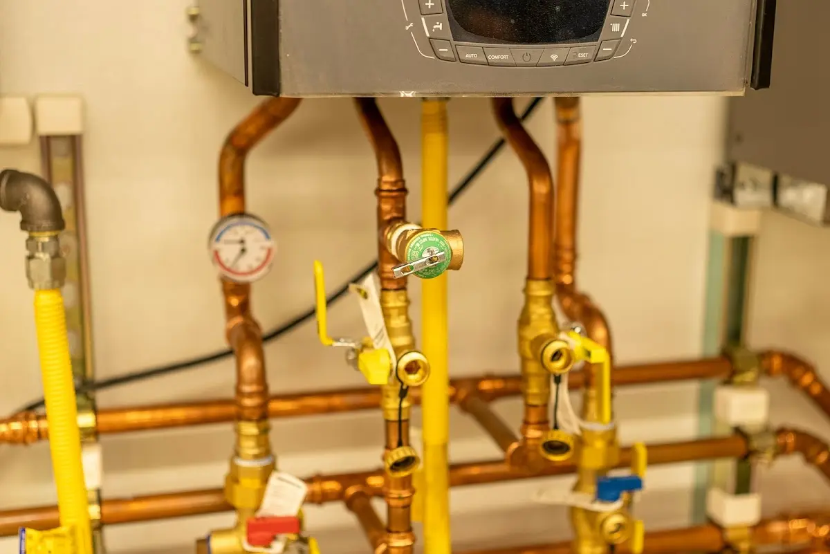 Licensed technician providing Slab Leak Repair for a homeowner in Saxon